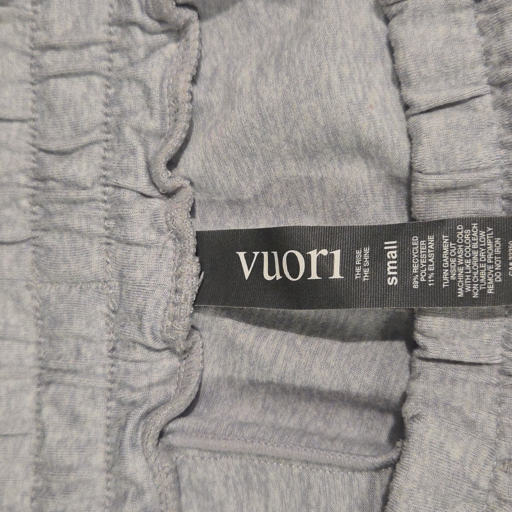 Vuori Light Gray Ponto Performance Joggers Size Small - Picture 6 of 6